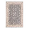 THEKO die markenteppiche Tapis en laine Floresti IV - Laine vierge - Gris - 80 x 150 cm