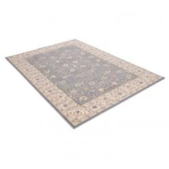 THEKO die markenteppiche Tapis en laine Floresti IV - Laine vierge - Gris - 80 x 150 cm -Tapis Soldes Boutique 1000302331 211117 17353202087 DETAILS P000000001000302331