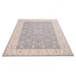 THEKO die markenteppiche Tapis en laine Floresti IV - Laine vierge - Gris - 80 x 150 cm -Tapis Soldes Boutique 1000302331 211117 17353302098 DETAILS P000000001000302331