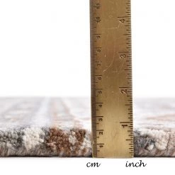 THEKO die markenteppiche Tapis en laine Royal Shaal - Laine vierge - Naturel - 60 x 90 cm -Tapis Soldes Boutique 1000302368 211117 17445404064 DETAILS P000000001000302368