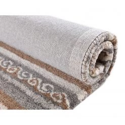 THEKO die markenteppiche Tapis en laine Royal Shaal - Laine vierge - Naturel - 60 x 90 cm -Tapis Soldes Boutique 1000302368 211117 17445404076 DETAILS P000000001000302368