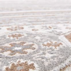 THEKO die markenteppiche Tapis en laine Royal Shaal - Laine vierge - Naturel - 60 x 90 cm -Tapis Soldes Boutique 1000302368 211117 17445404087 DETAILS P000000001000302368