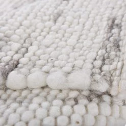 THEKO die markenteppiche Tapis en laine Alpages - Gris - 70 x 240 cm -Tapis Soldes Boutique 1000302384 211117 17462005382 DETAILS P000000001000302384