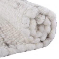 THEKO die markenteppiche Tapis en laine Alpages - Gris - 70 x 240 cm -Tapis Soldes Boutique 1000302384 211117 17462005388 DETAILS P000000001000302384