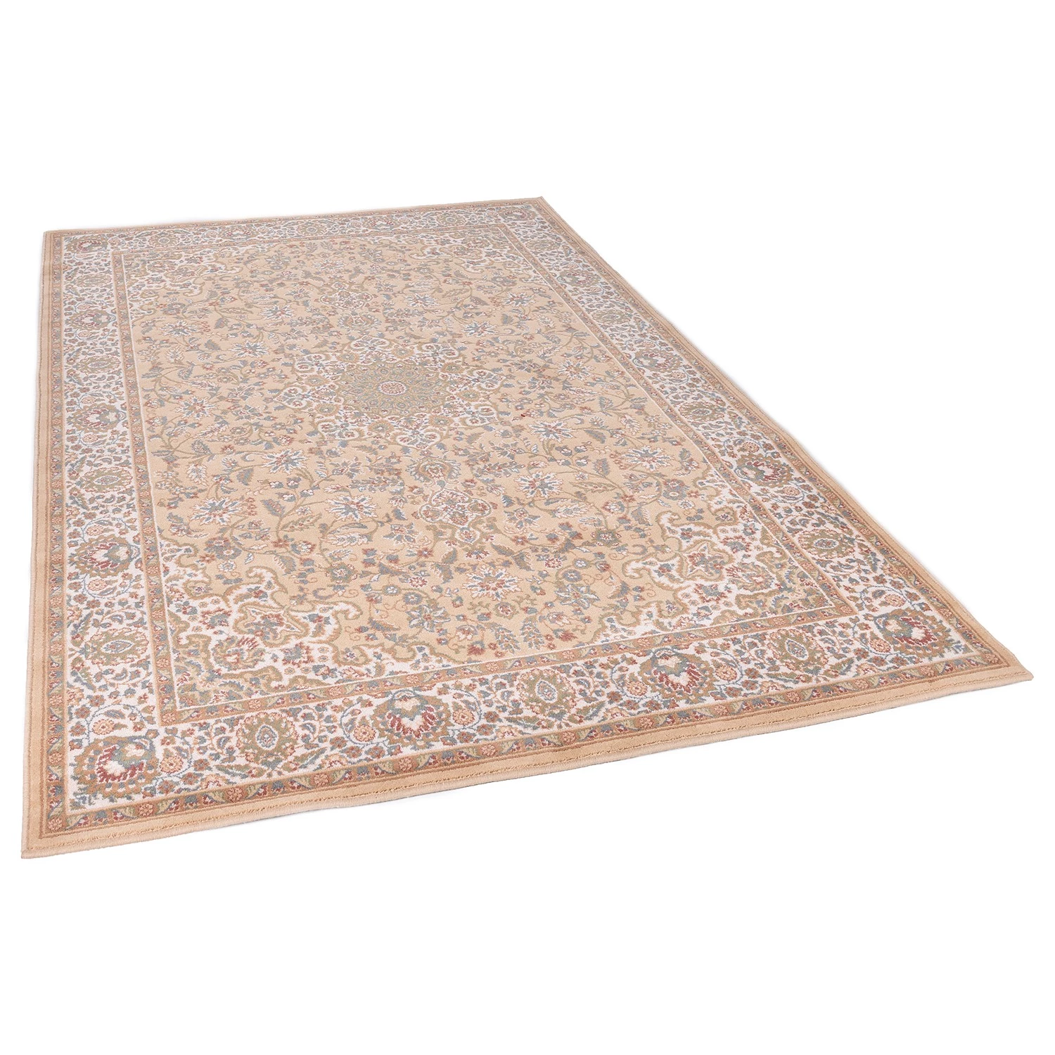 THEKO die markenteppiche Tapis en laine Dolna - Laine vierge - Sable - 80 x 150 cm 4 THEKO die markenteppiche Tapis en laine Dolna - Laine vierge - Sable - 80 x 150 cm – Image 2