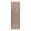 THEKO die markenteppiche Tapis de couloir Dolna - Laine vierge - Sable