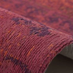 Kayoom Tapis Symphony 160 - Chenille de coton - Rouge - 120 x 170 cm -Tapis Soldes Boutique 1000304404 211102 14421200061 DETAILS P000000001000304404