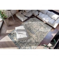 Kayoom Tapis Puerto 125 - Viscose - Bleu / Beige - 120 x 170 cm 8 Kayoom Tapis Puerto 125 - Viscose - Bleu / Beige - 120 x 170 cm -Tapis Soldes Boutique 1000304414 211102 14435000193 MOOD DETAILS P000000001000304414 mood