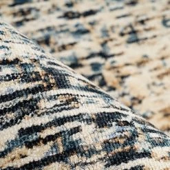 Kayoom Tapis Puerto 125 - Viscose - Bleu / Beige - 120 x 170 cm 9 Kayoom Tapis Puerto 125 - Viscose - Bleu / Beige - 120 x 170 cm -Tapis Soldes Boutique 1000304414 211102 14435900212 DETAILS P000000001000304414