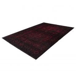 Kayoom Tapis Toska 525 - Chenille de polyester - Rouge foncé - 80 x 150 cm -Tapis Soldes Boutique 1000304445 211102 14451400340 DETAILS P000000001000304445