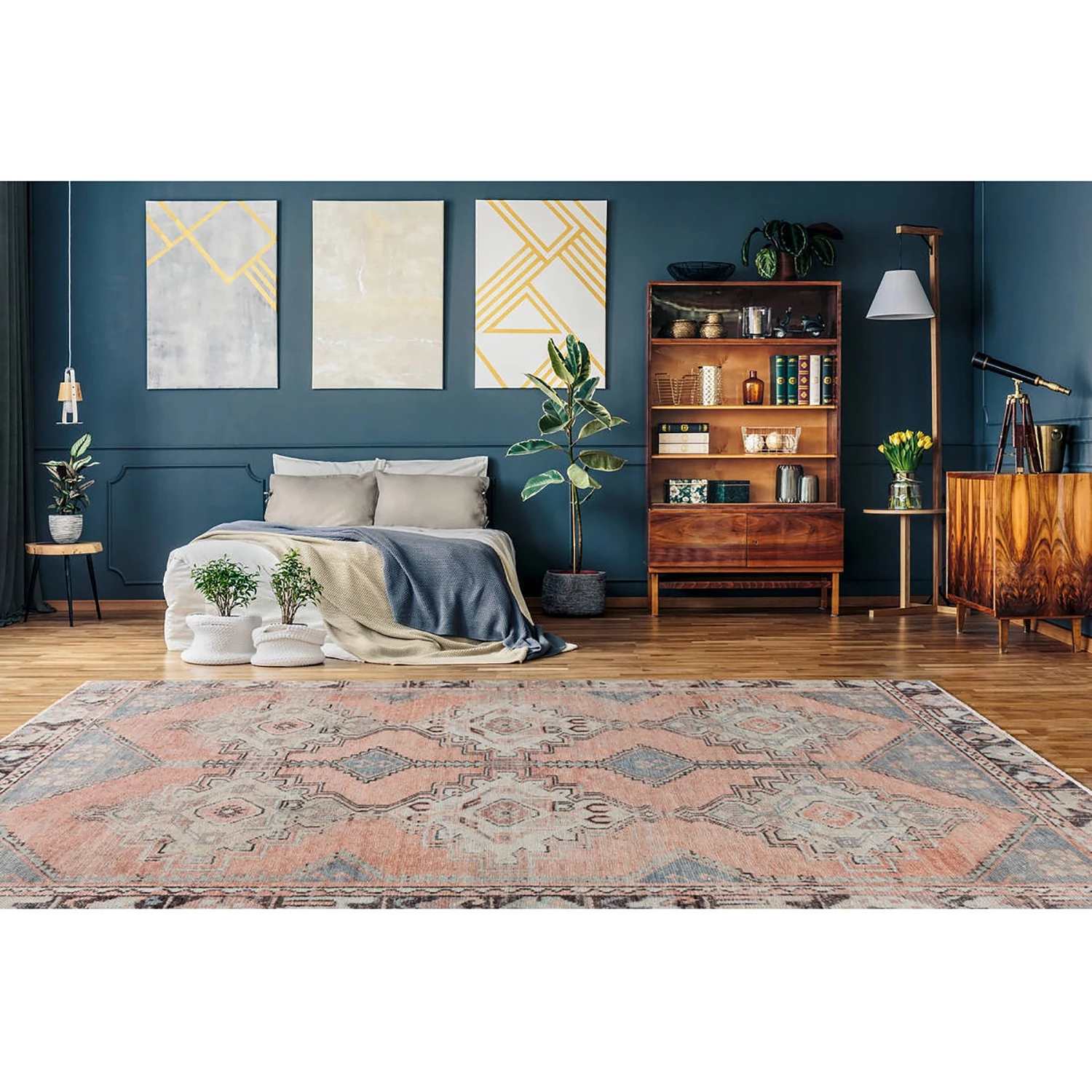 Kayoom Tapis Toska 625 - Chenille de polyester - Multicolore - 120 x 170 cm 7 Kayoom Tapis Toska 625 - Chenille de polyester - Multicolore - 120 x 170 cm – Image 5