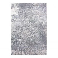 Kayoom Tapis Rhodin 1125 - Polyester - Gris - 80 x 150 cm