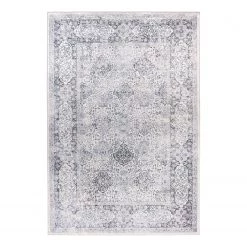 Kayoom Tapis Rhodin 1025 - Polyester - Gris - 160 x 230 cm