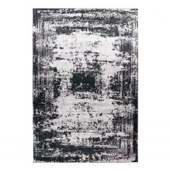 Kayoom Tapis Rhodin 625 - Polyester - Noir / Blanc - 200 x 290 cm