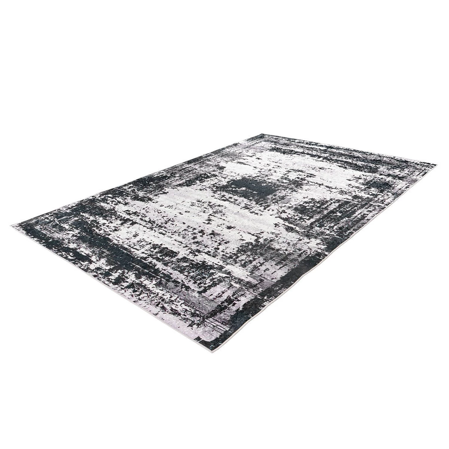 Kayoom Tapis Rhodin 625 - Polyester - Noir / Blanc - 200 x 290 cm 5 Kayoom Tapis Rhodin 625 - Polyester - Noir / Blanc - 200 x 290 cm – Image 3