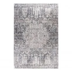 Kayoom Tapis Rhodin 925 - Polyester - Gris - 80 x 150 cm