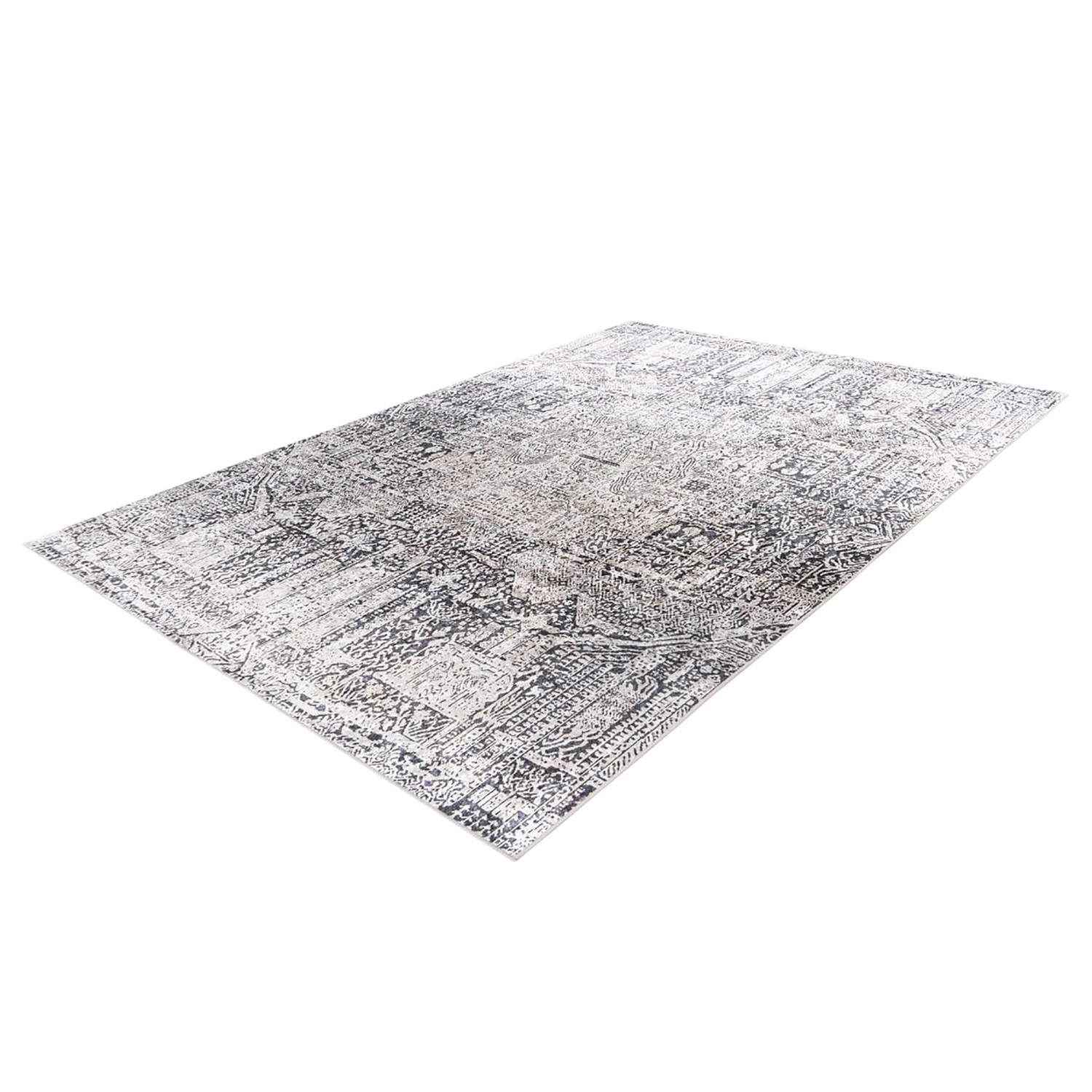 Kayoom Tapis Rhodin 925 - Polyester - Gris - 80 x 150 cm 4 Kayoom Tapis Rhodin 925 - Polyester - Gris - 80 x 150 cm – Image 2