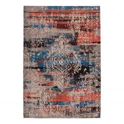 Kayoom Tapis Charme 425 - Tissu mélangé - Multicolore / Rouge - 120 x 180 cm