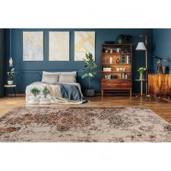 Kayoom Tapis Charme 725 - Tissu mélangé - Ivoire - 160 x 230 cm -Tapis Soldes Boutique 1000304562 211102 14514500942 MOOD DETAILS P000000001000304562 mood