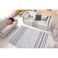 Kayoom Tapis Maya 100 - Polyester - Gris - 200 x 290 cm -Tapis Soldes Boutique 1000304569 211102 14515700962 MOOD DETAILS P000000001000304569 mood