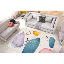 Kayoom Tapis Picassa 200 - Polyester / Multicolore - 120 x 170 cm -Tapis Soldes Boutique 1000304632 211102 14543501215 MOOD DETAILS P000000001000304632 mood