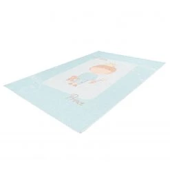 Kayoom Tapis enfant Bambini 300 I - Polyester - Menthe - 120 x 170 cm -Tapis Soldes Boutique 1000304636 211102 14552501319 DETAILS P000000001000304636