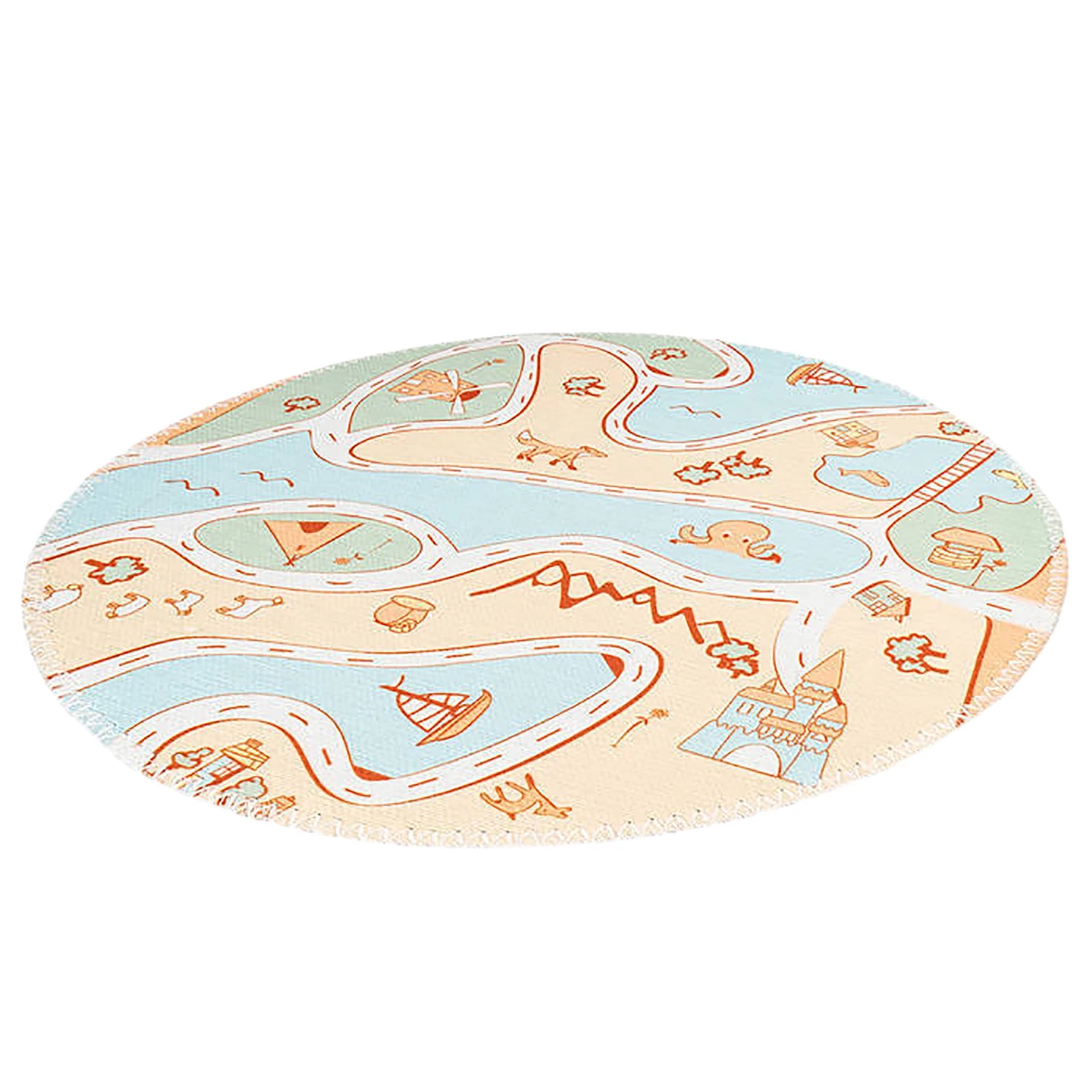 Kayoom Tapis enfant Bambini 200 IV - Polyester / Multicolore 4 Kayoom Tapis enfant Bambini 200 IV - Polyester / Multicolore – Image 2