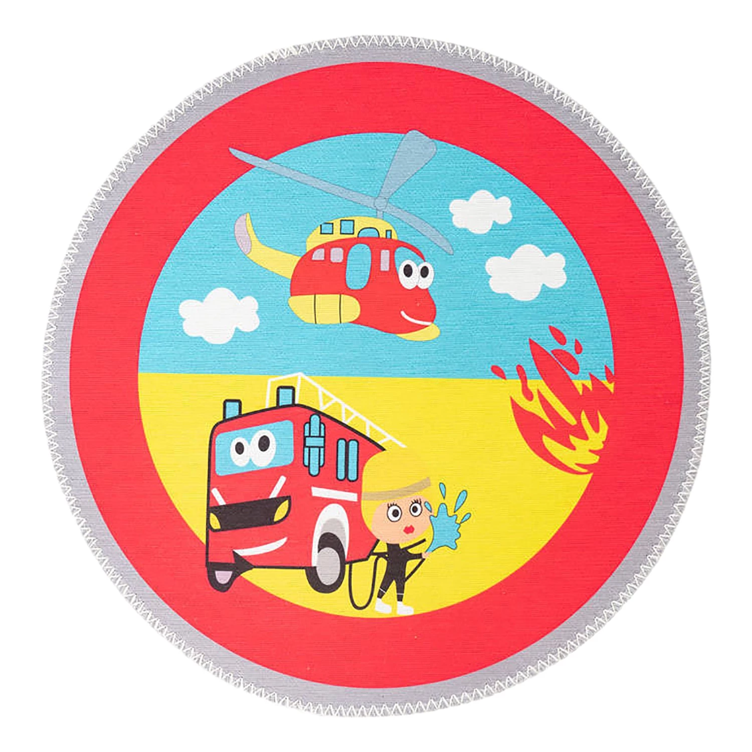 Kayoom Tapis enfant Playground 400 II - Polyester - Multicolore 3 Kayoom Tapis enfant Playground 400 II - Polyester - Multicolore