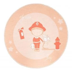 Kayoom Tapis enfant Bambini 100 III - Polyester - Marron