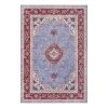 Nouristan Tapis Medaillon Ava - Polyester - Bleu clair - 200 x 290 cm -Tapis Soldes Boutique 1000304753 211101 06355500271 IMAGE P000000001000304753