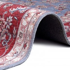 Nouristan Tapis Medaillon Ava - Polyester - Bleu clair - 200 x 290 cm -Tapis Soldes Boutique 1000304753 211101 06355500304 DETAILS P000000001000304753