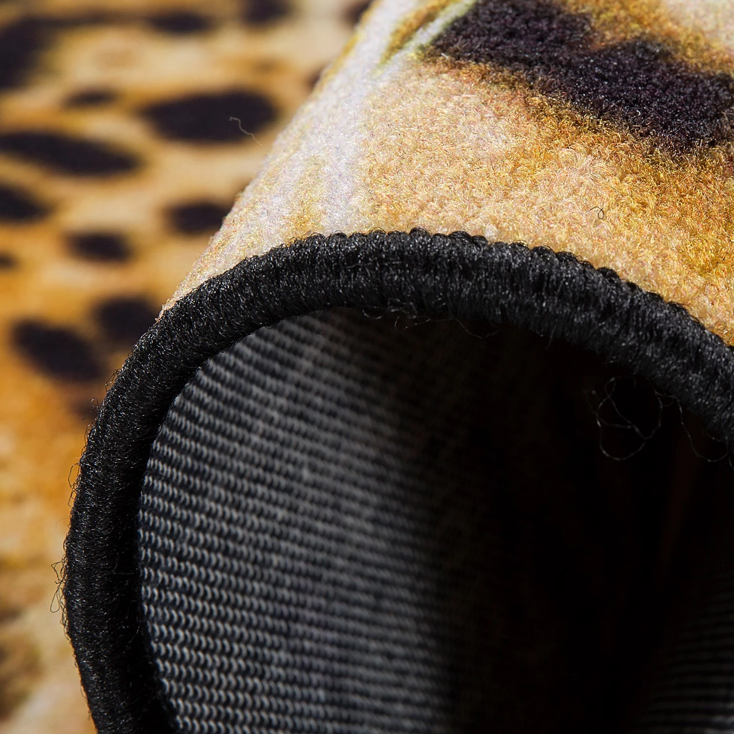 Andiamo Tapis Leopard - Polyamide - Jaune 6 Andiamo Tapis Leopard - Polyamide - Jaune – Image 4