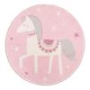 Luxor living Tapis enfant Lotti II - Polyester - Blanc / Rose -Tapis Soldes Boutique 1000307554 211202 18553100139 IMAGE P000000001000307554