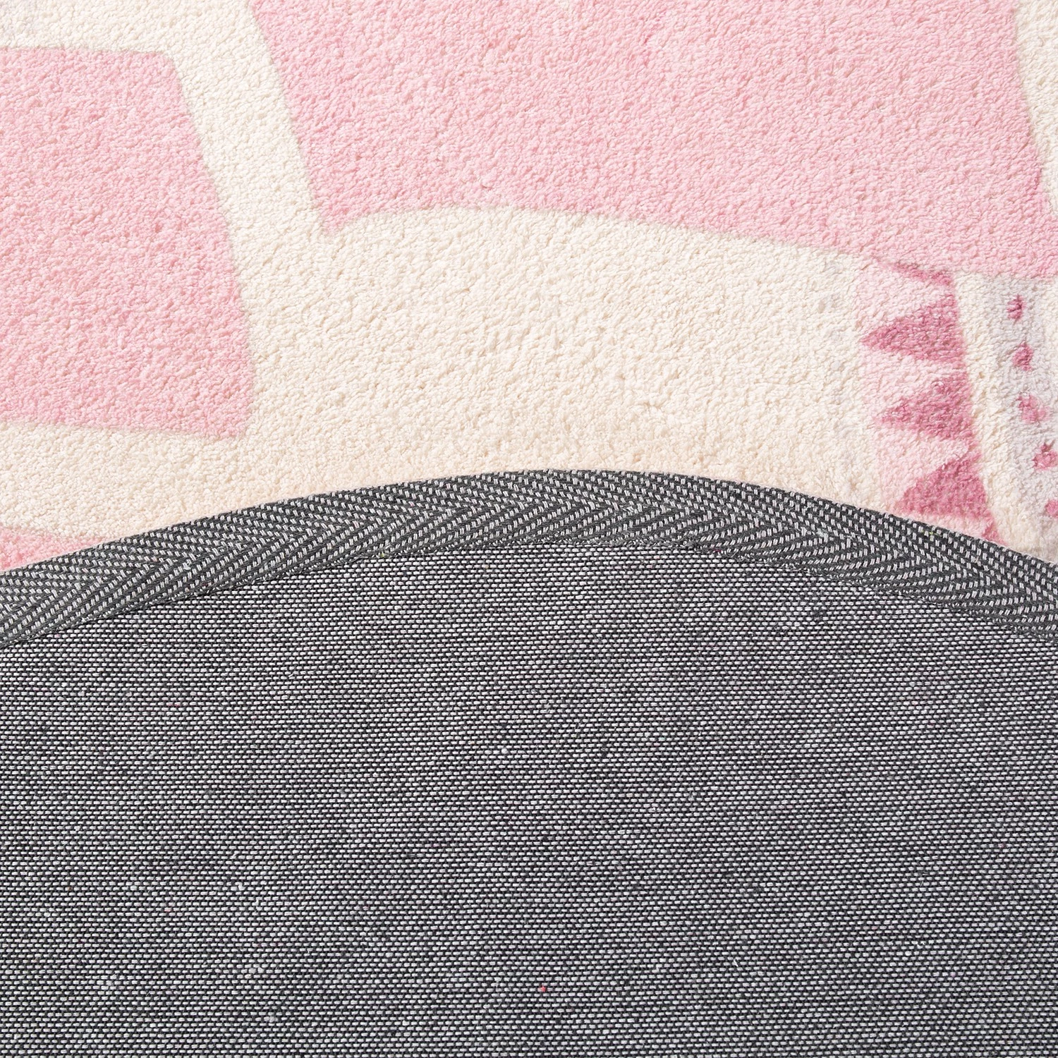 Luxor living Tapis enfant Lotti II - Polyester - Blanc / Rose 7 Luxor living Tapis enfant Lotti II - Polyester - Blanc / Rose – Image 5