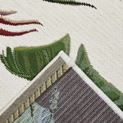 Luxor living Tapis intérieur / extérieur Tropic - Polyester / Polypropylène - Multicolore - 123 x 180 cm -Tapis Soldes Boutique 1000307571 211202 19010900283 DETAILS P000000001000307571