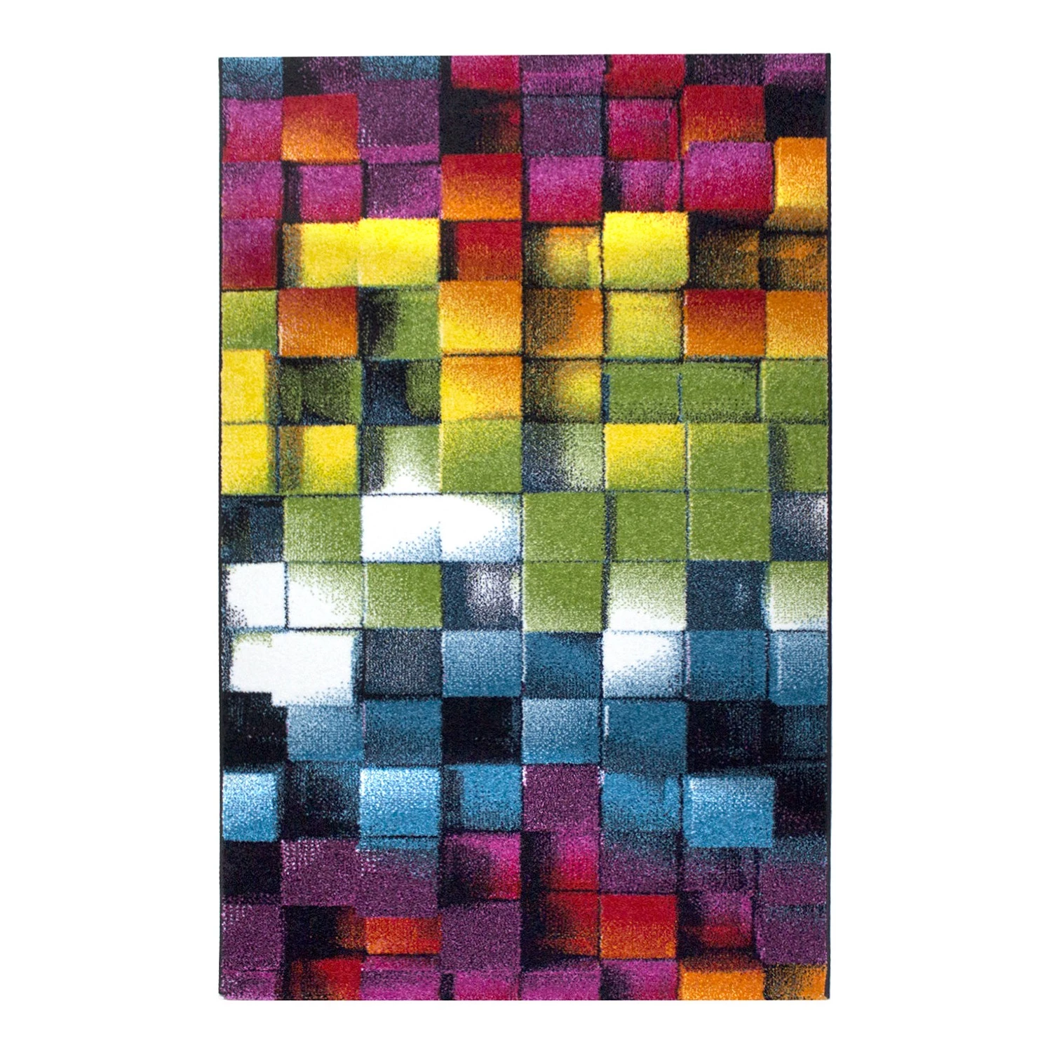 Top Square Tapis Colorful - Polypropylène - Multicolore 3 Top Square Tapis Colorful - Polypropylène - Multicolore