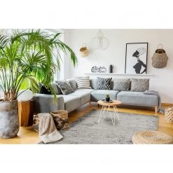 Luxor living Tapis Saragossa - Polypropylène / Polyester - Gris foncé - 67 x 140 cm -Tapis Soldes Boutique 1000307635 211202 19404200706 MOOD DETAILS P000000001000307635 mood