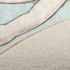 Top Square Tapis enfant Sleep - Velours - Écru - 140 x 190 cm -Tapis Soldes Boutique 1000307676 211110 08320700233 DETAILS P000000001000307676