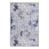 Top Square Tapis Inka - Polyester - Bleu
