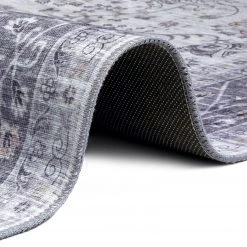 ELLE DECORATION Tapis Keshan Naz - Polyester - Crème / Gris - 120 x 160 cm -Tapis Soldes Boutique 1000307791 211110 103523000112 DETAILS P000000001000307791