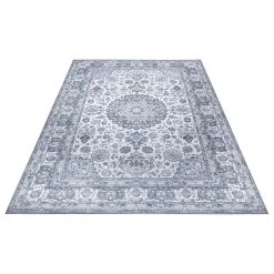 ELLE DECORATION Tapis Nain Zarin - Polyester - Gris minéral - 80 x 150 cm -Tapis Soldes Boutique 1000307808 211110 10352500169 DETAILS P000000001000307808
