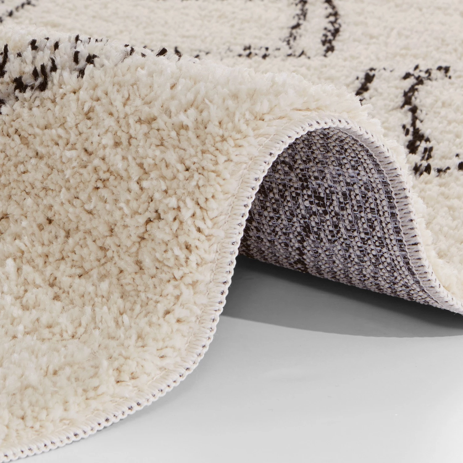 Mint Rugs Tapis épais Aranos - Polypropylène - Crème / Noir - 200 x 290 cm 6 Mint Rugs Tapis épais Aranos - Polypropylène - Crème / Noir - 200 x 290 cm – Image 4