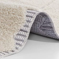 Mint Rugs Tapis épais Ciret - Polypropylène - Crème / Gris - 120 x 170 cm -Tapis Soldes Boutique 1000310122 211123 12153400552 DETAILS P000000001000310122