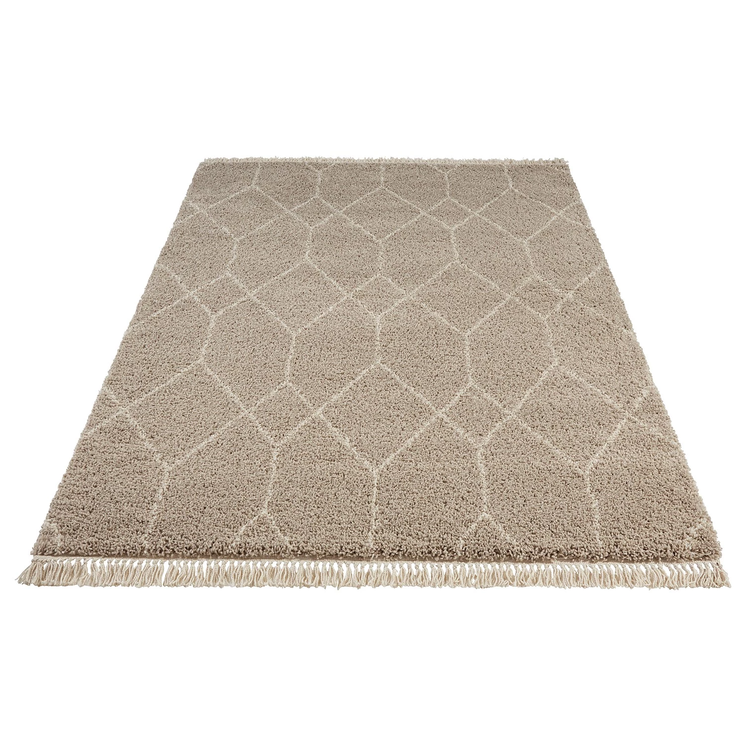 Mint Rugs Tapis épais Panihe - Polypropylène - Gris / Beige - 160 x 230 cm 5 Mint Rugs Tapis épais Panihe - Polypropylène - Gris / Beige - 160 x 230 cm – Image 3