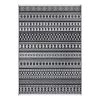 Freundin Home Collection Tapis Khawa - Polypropylène - Anthracite / Crème - 155 x 230 cm