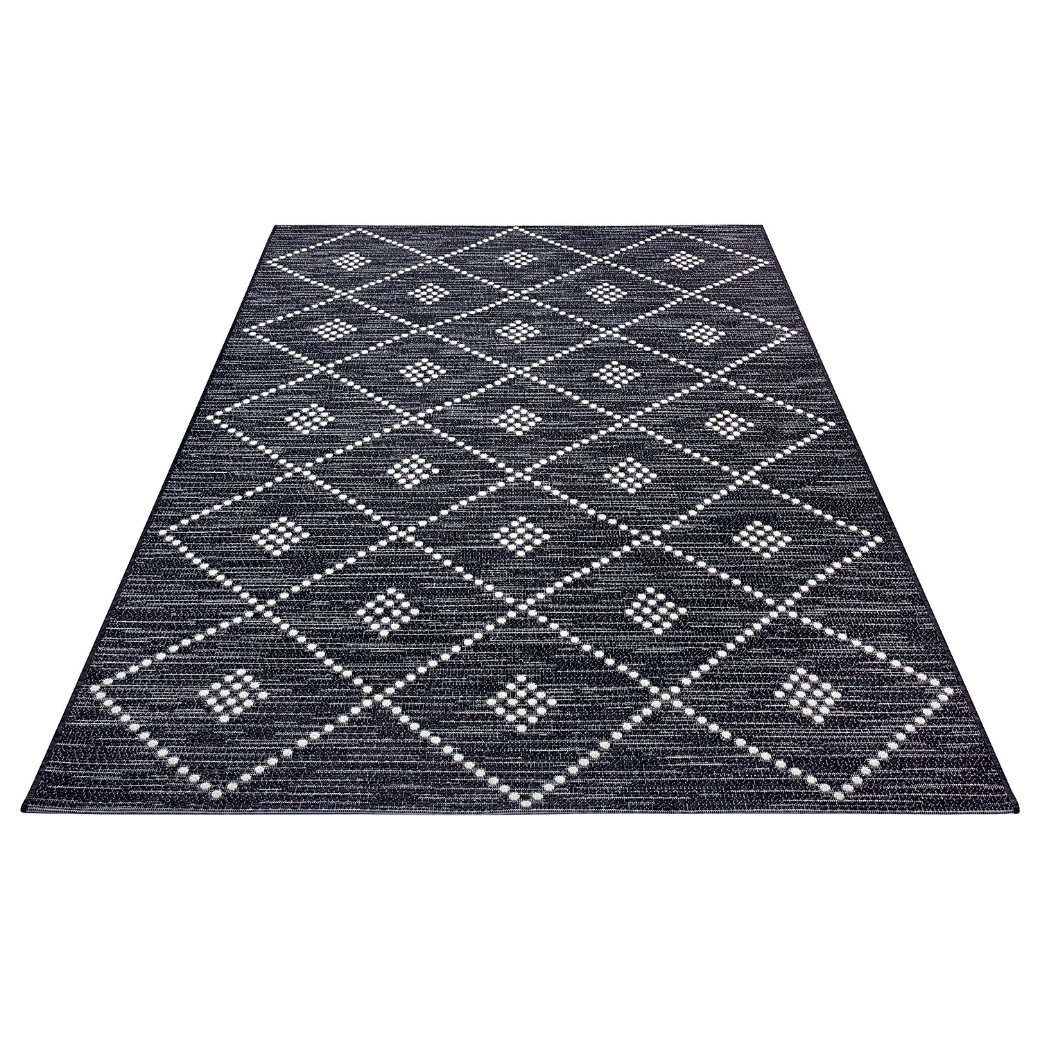 Freundin Home Collection Tapis Kaipa - Polypropylène - Anthracite / Crème - 155 x 230 cm 5 Freundin Home Collection Tapis Kaipa - Polypropylène - Anthracite / Crème - 155 x 230 cm – Image 3