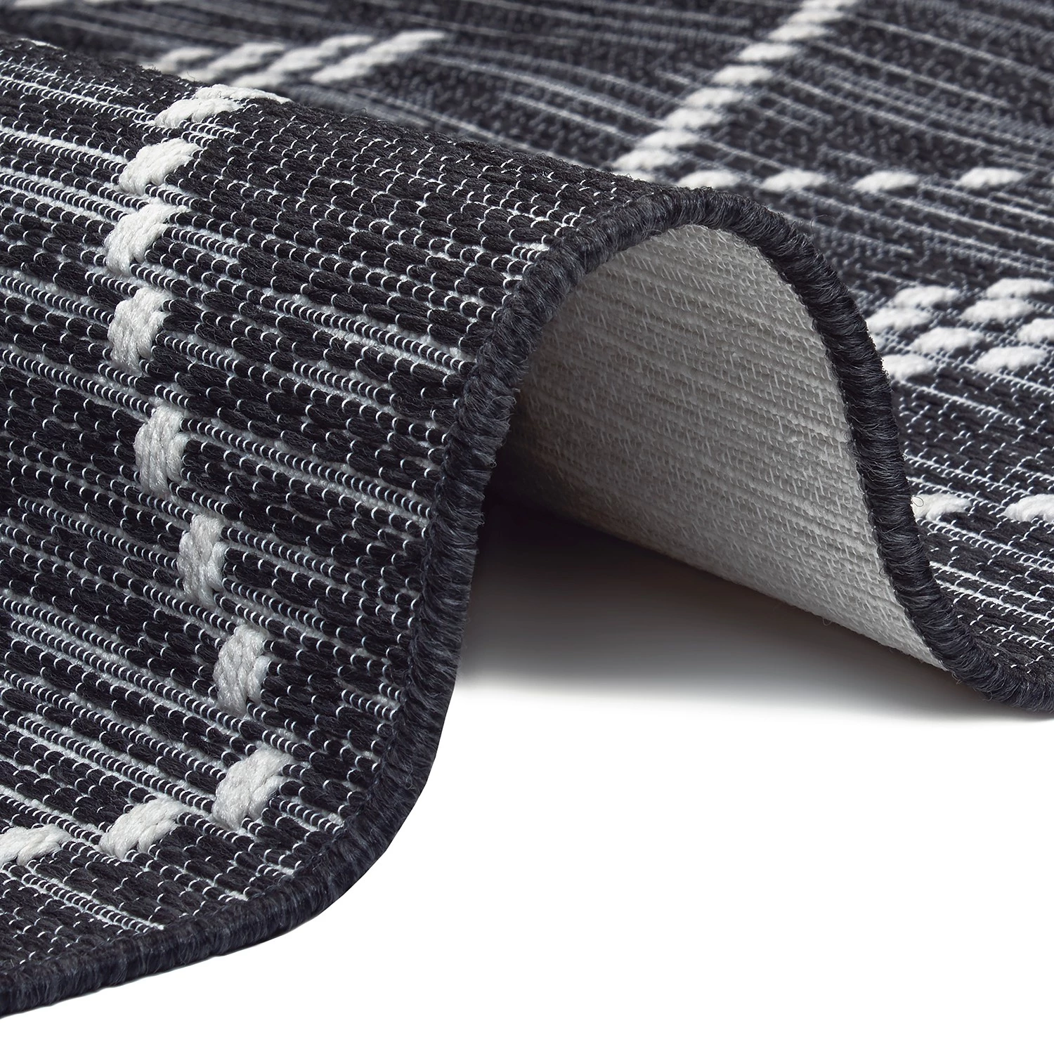 Freundin Home Collection Tapis Kaipa - Polypropylène - Anthracite / Crème - 155 x 230 cm 6 Freundin Home Collection Tapis Kaipa - Polypropylène - Anthracite / Crème - 155 x 230 cm – Image 4