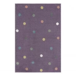 Happy Rugs Tapis enfant Wheel I - Polypropylène - Lilas - 100 x 160 cm