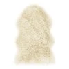 FLHF Tapis épais Okka II - Polyester - Beige - 60 x 90 cm -Tapis Soldes Boutique 1000311860 220329 010 IMAGE P000000001000311860