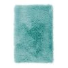 FLHF Tapis épais Okka III - Polyester - Bleu - 60 x 90 cm -Tapis Soldes Boutique 1000311874 220329 010 IMAGE P000000001000311874